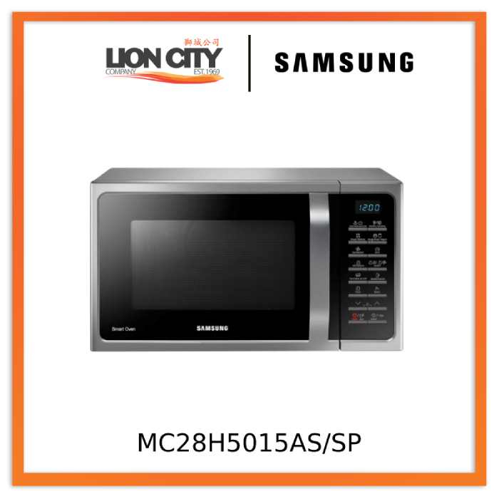 Samsung MC28H5015AS/SP, Convection Microwave Oven, 28L Shopee Singapore