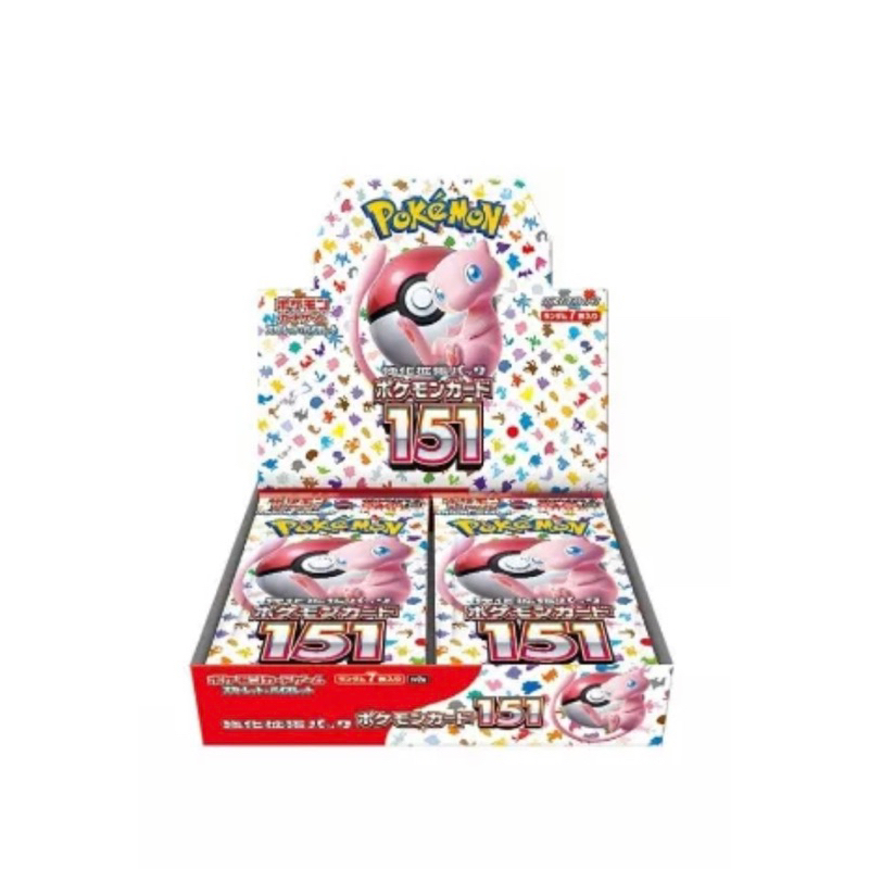 Japanese Pokemon TCG 151 sv2a Booster box and packs | Shopee Singapore