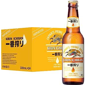 Kirin Ichiban Beer 330ml x 24 bottles (BBD: Sept 2024) | Shopee Singapore