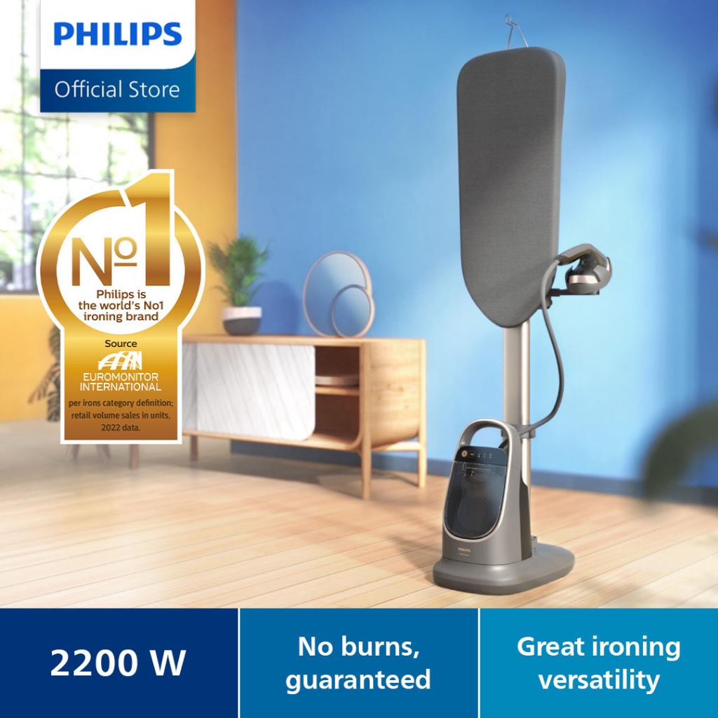 PHILIPS All-in-One Ironing Solution 8500 Series Stand Steamer AIS8540 ...