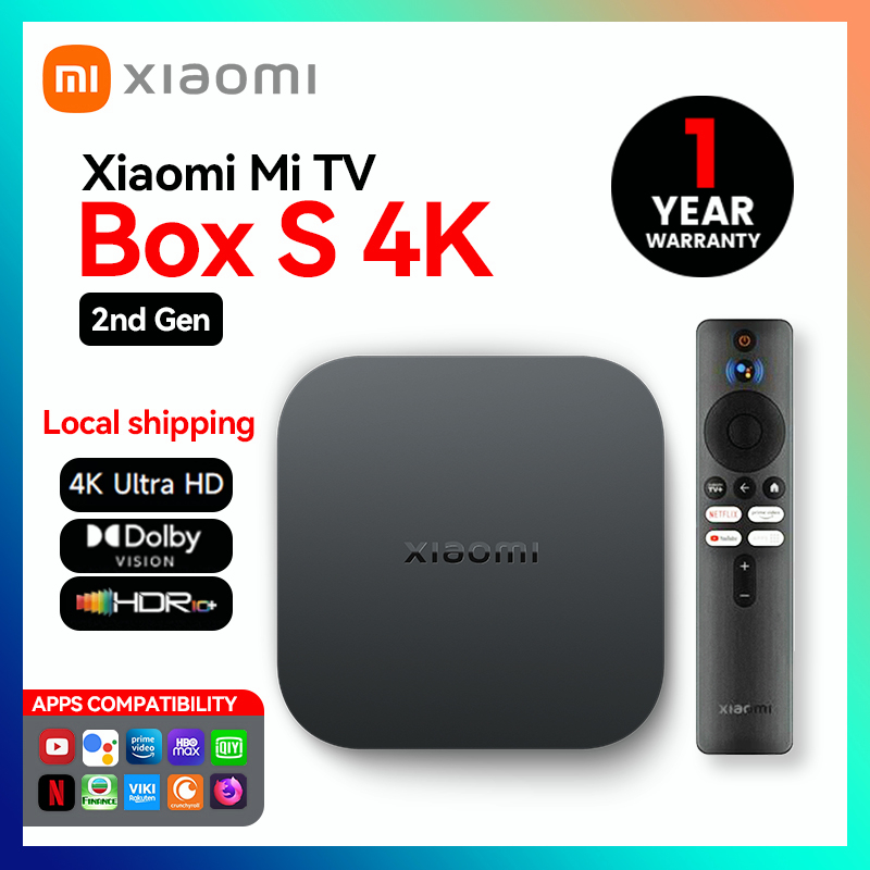 [Instock] Xiaomi Mi TV Box S 4K 2nd Gen/Xiaomi Mi TV Stick 4K ...