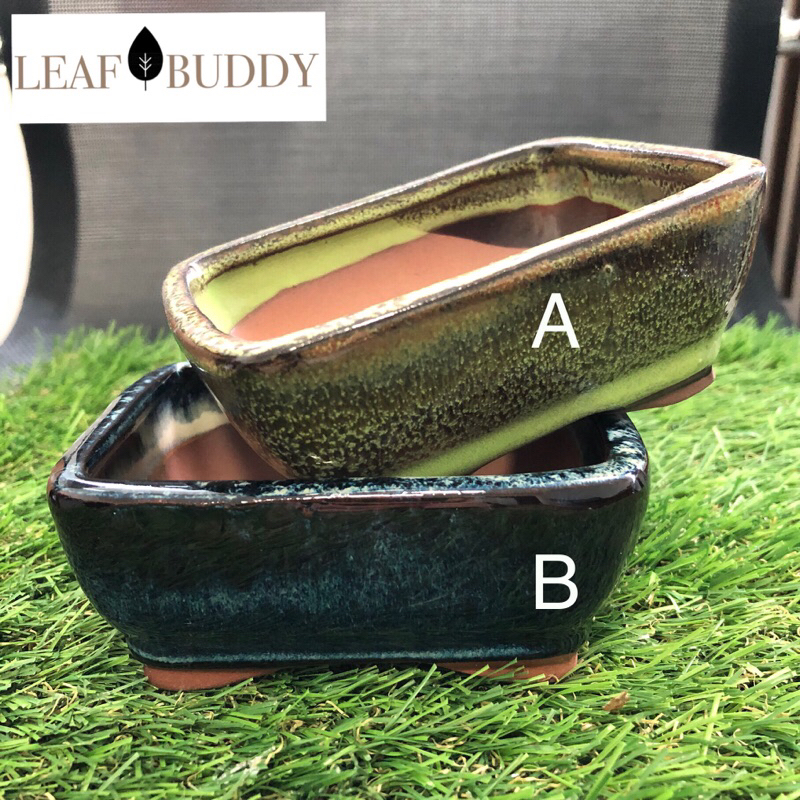 [SG SELLER] Small Bonsai Plant Pot / Flower Pot / Ceramic Pot Shopee