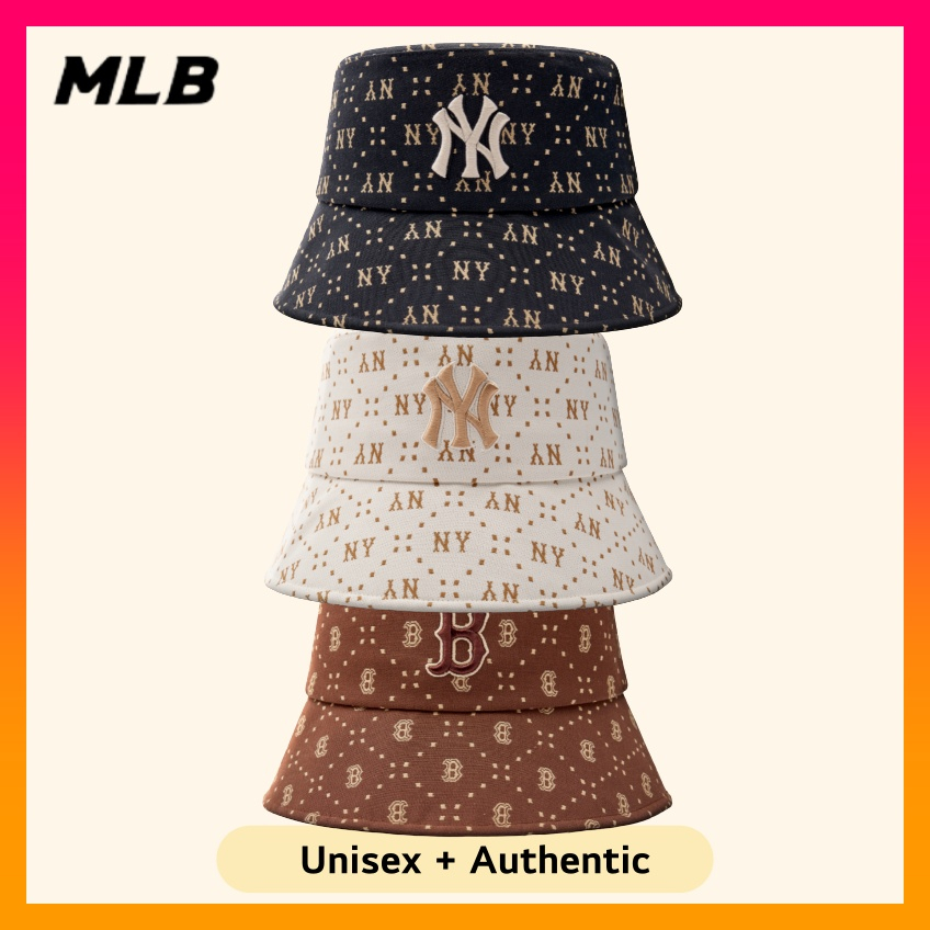 MLB Dia Monaogram Unisex MLB Bucket Hat (2023New) Shopee Singapore