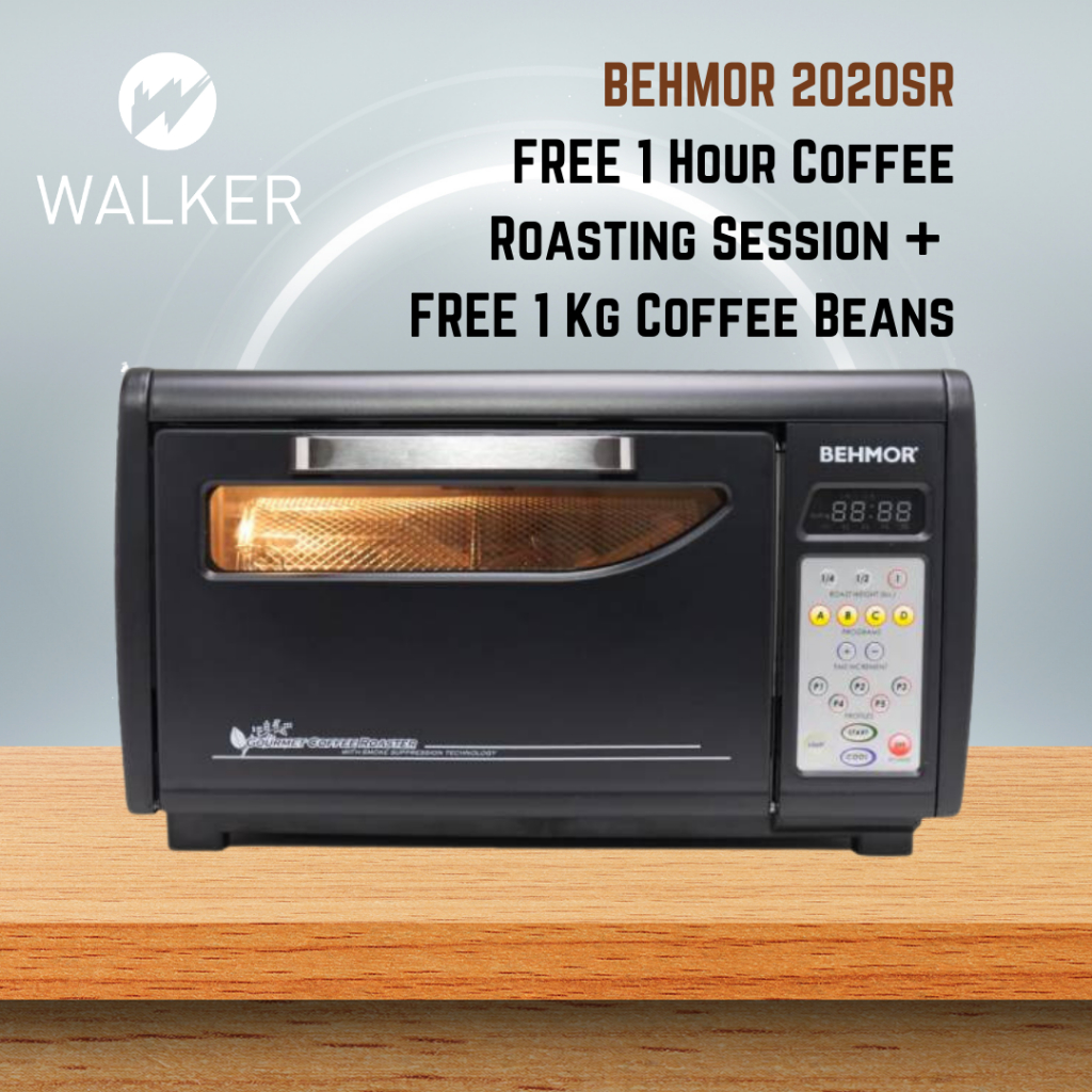 [1 HOUR COFFEE ROASTING SESSION + FREE 1KG COFFEE BEANS] Behmor 2020SR