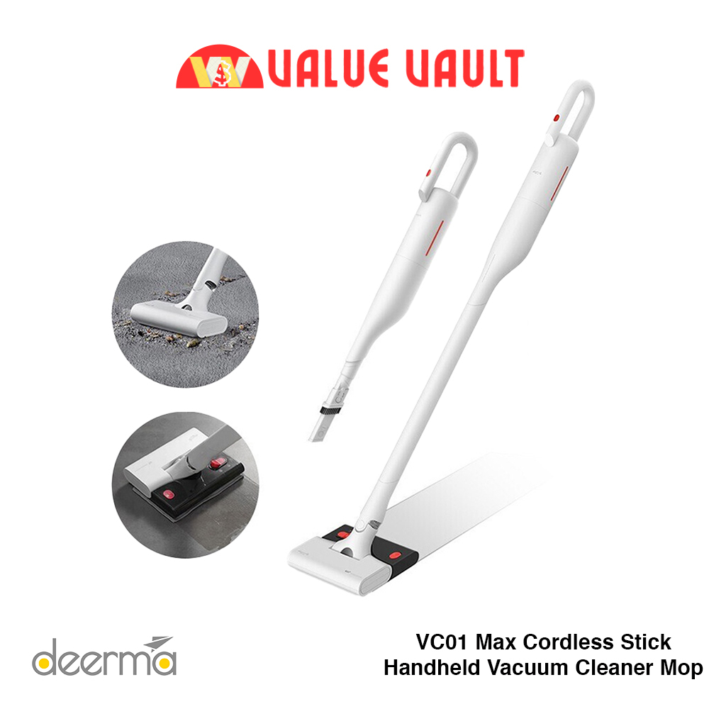 Deerma VC01 Max Cordless Stick Handheld Vacuum Cleaner Mop 12000Pa 100W ...