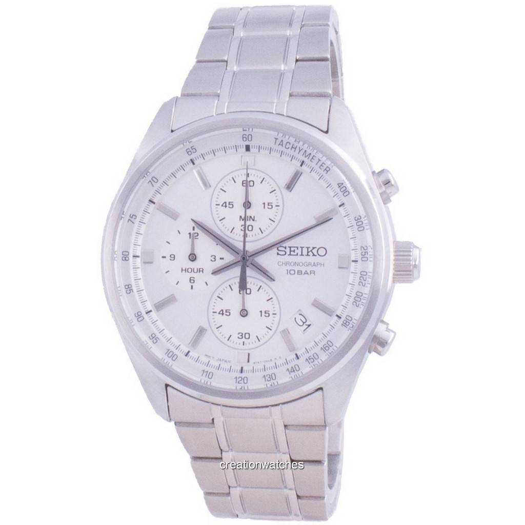 Seiko Chronograph Quartz 100M Men's Watch | Shopee Singapore