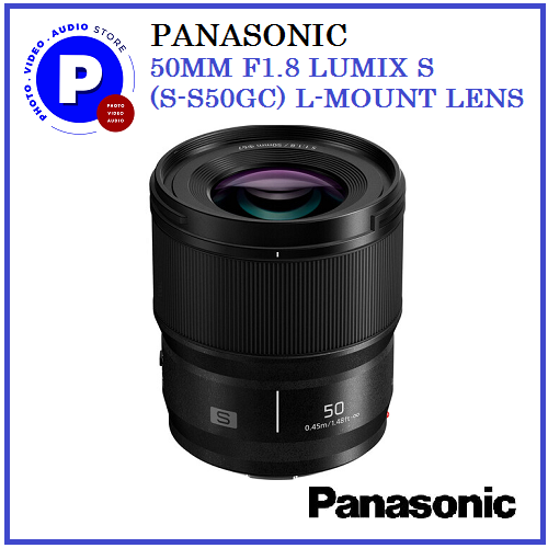 PANASONIC 50MM F1.8 LUMIX S (S-S50GC) L-MOUNT LENS | Shopee Singapore