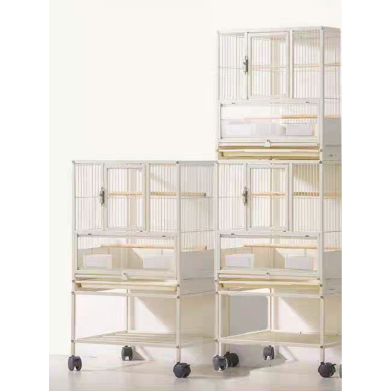 2 tier best sale bird cage