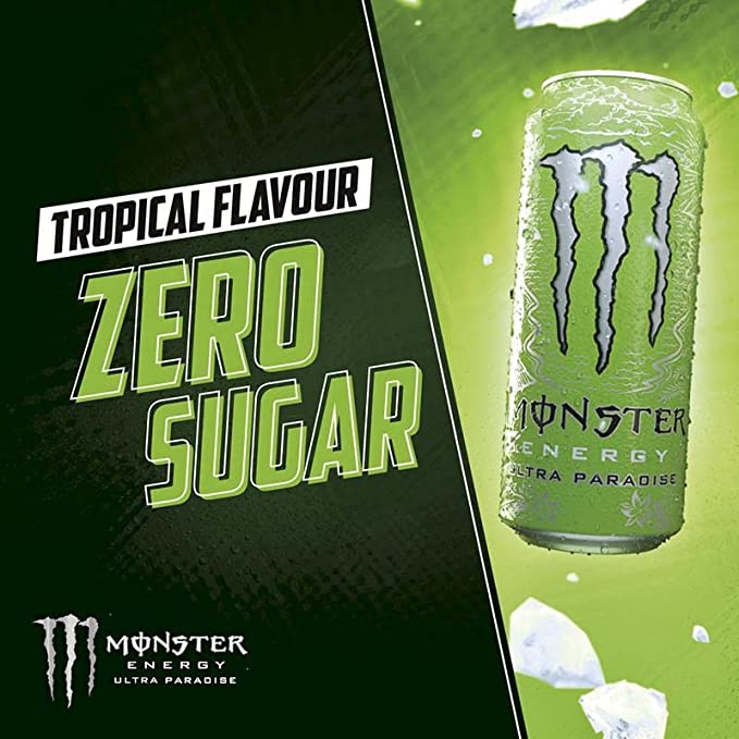 *NEW* Monster Energy Ultra Paradise, Sugar Free 355ml (Pack of 12cans) Shopee Singapore