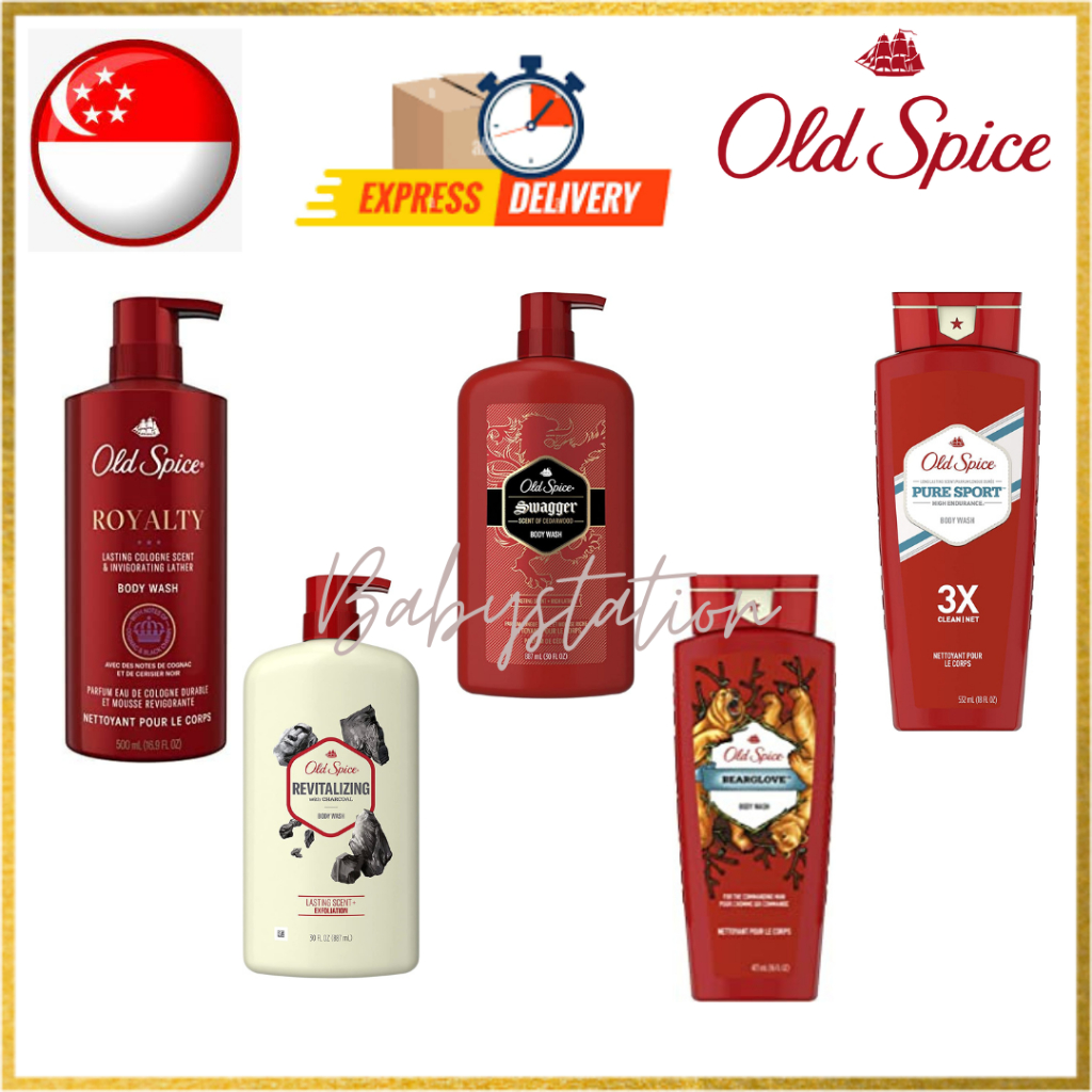 Old Spice Swagger scent of confidence, body wash for men | Shopee Singapore