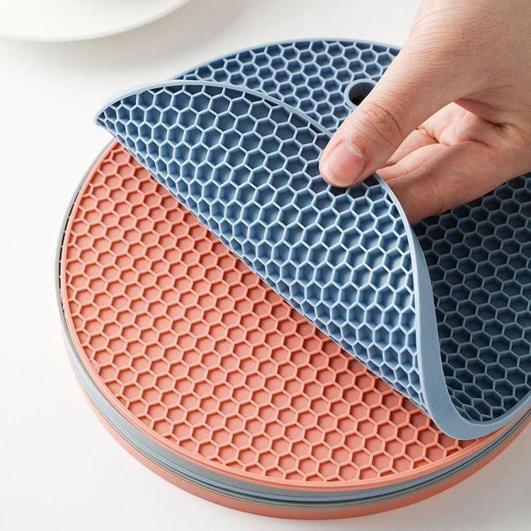 Round Shaped Rubber Coaster / Table Mat / Table Pad Shopee Singapore