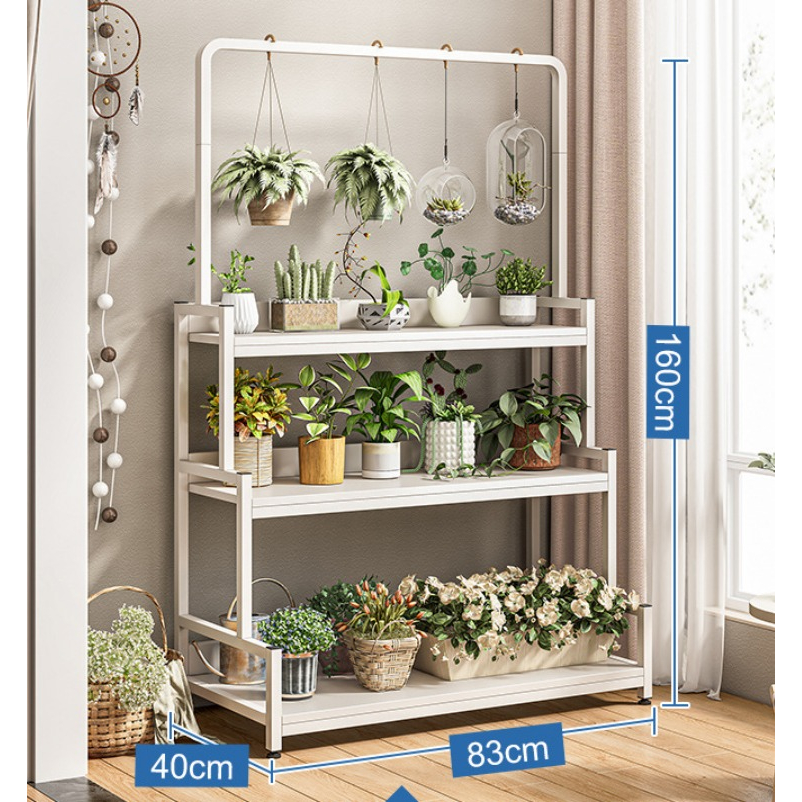 [SG STOCK] Bamboo Plant Rack / Wooden Plant Rack / Flower Stand / Multi ...