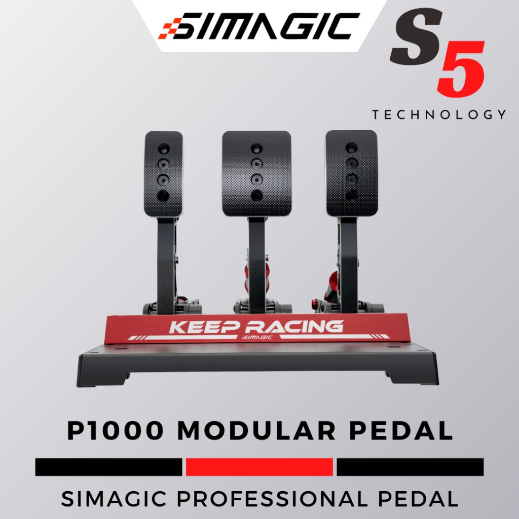 Simagic P1000 Modular Pedal P1000 Modular Standard Pedal P1000i Modular Inverted Pedal Sim 