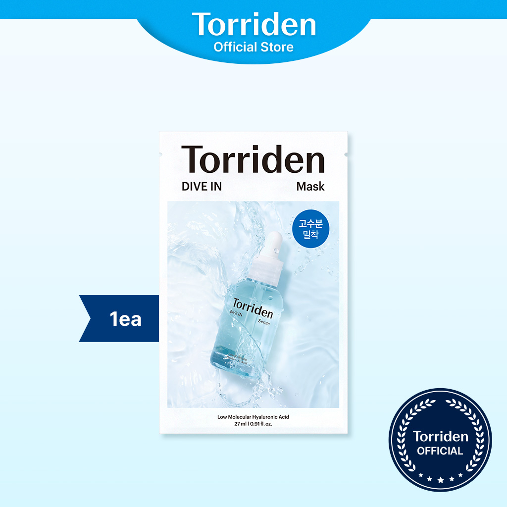 [Torriden Official] DIVE IN Serum Sheet Mask, 27ml, 1ea Shopee Singapore