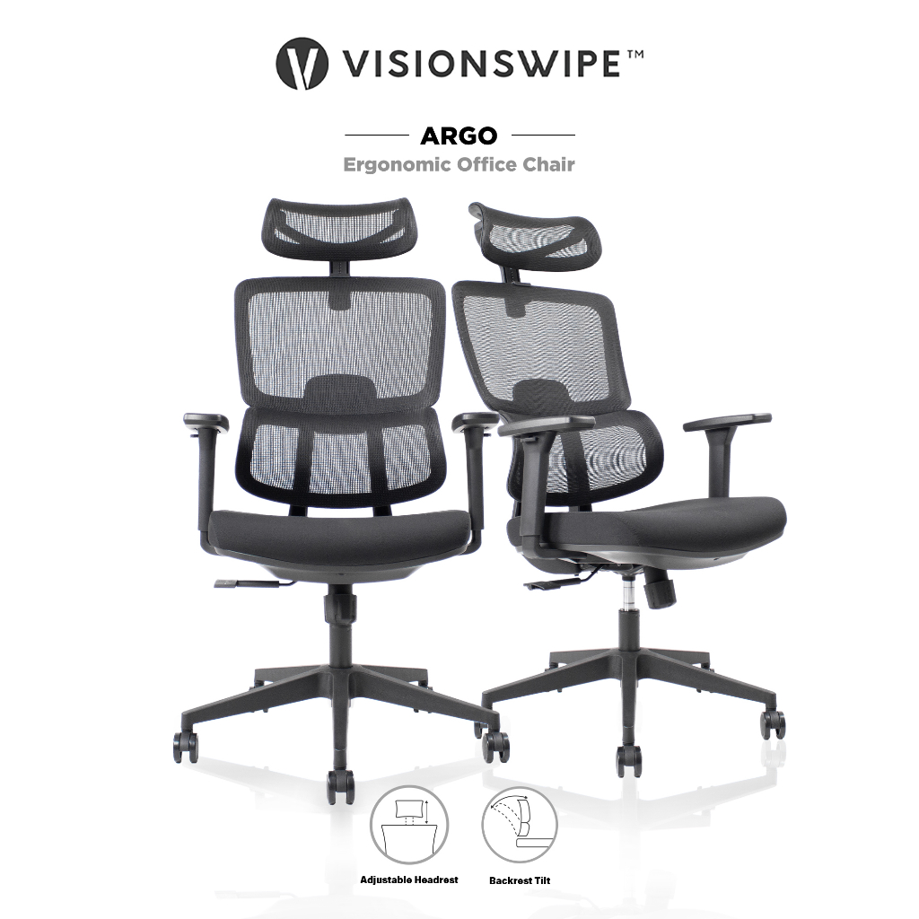 [VISIONSWIPE™] ARGO Office Chair / Computer Chair Office chairs