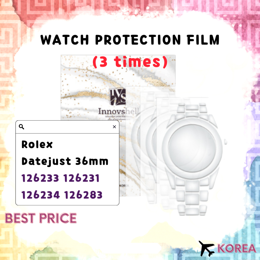 Protection Films for Rolex Datejust 36mm 126233 126231 126234 126283