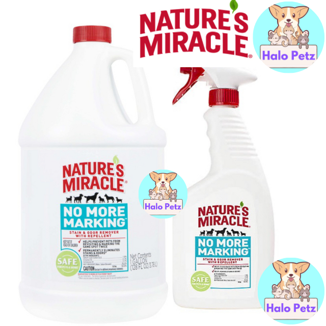 Nature's Miracle No More Marking Dog Pet Stain and Odor Removal (24oz