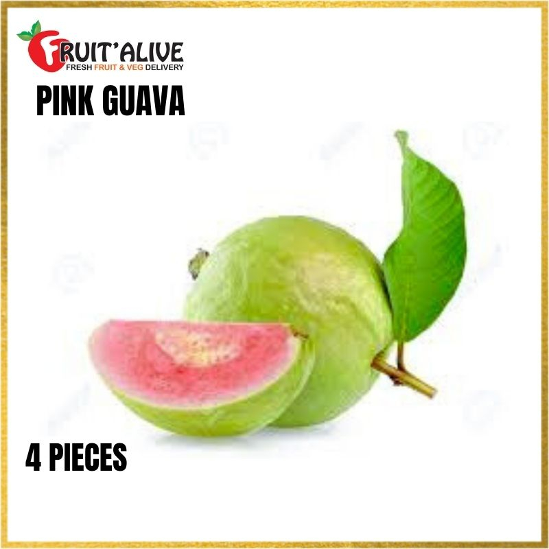 PINK GUAVA FROM THAILAND 4 PIECES (FRUIT) | Shopee Singapore