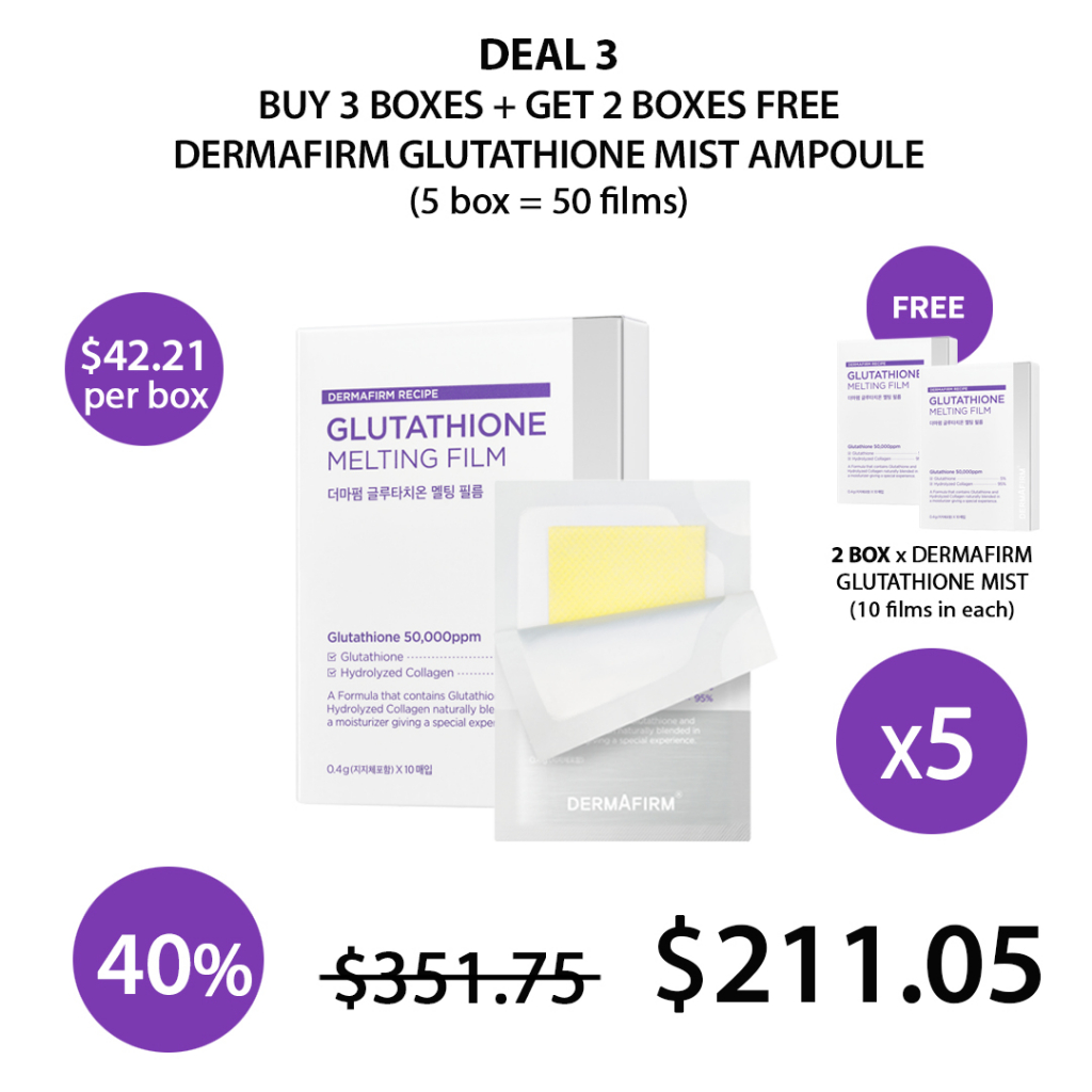 dermafirm glutathione Glutathione Melting Film main image 1