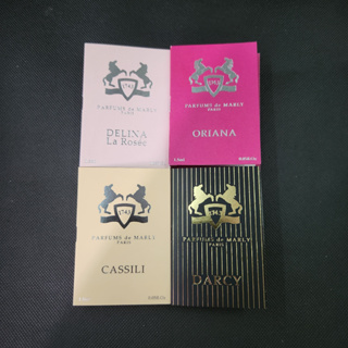 Collection of 3 Perfume Samples 2ml each Parfums de Marly Delina Exclusif,  Oriana, Delina La Rosee