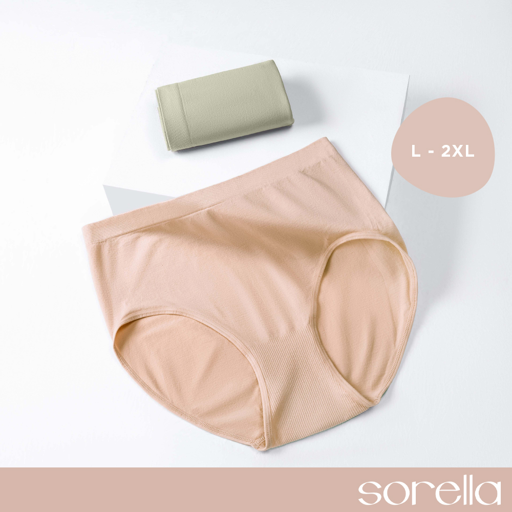 Sorella Nora Seamfree Maxi Plus 2-in-1 pack Panties A25-051066 | Shopee ...