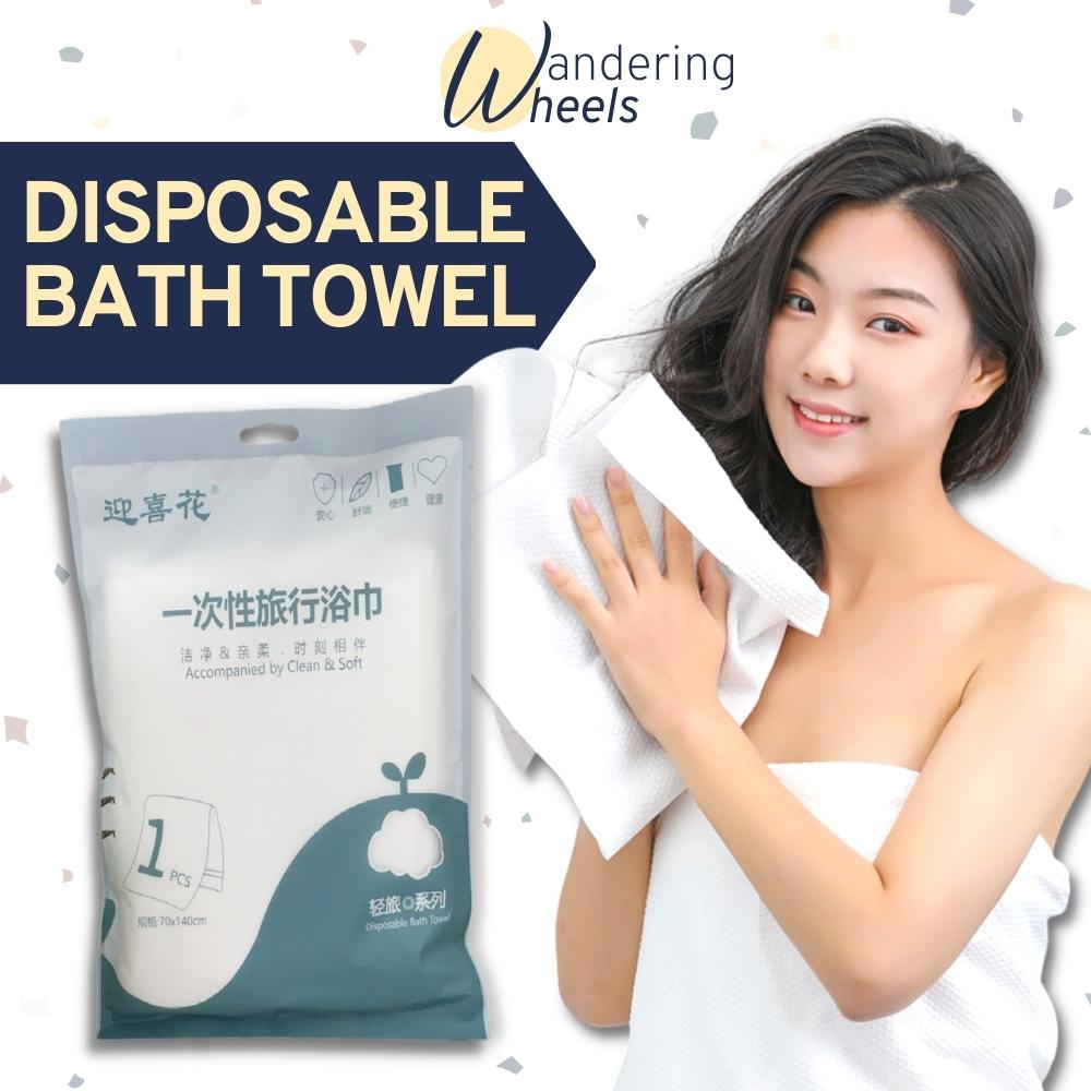 🇸🇬 (1pc) Disposable Towel / Disposable Bath Towel Shopee Singapore
