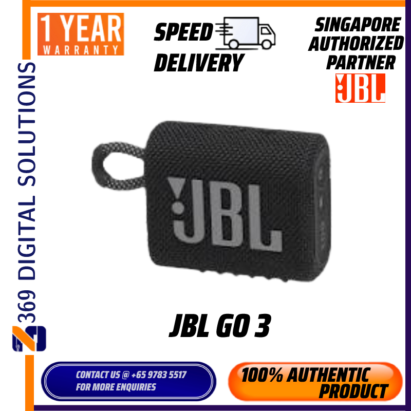 JBL Go 3 Speaker(1yr warranty) Shopee Singapore