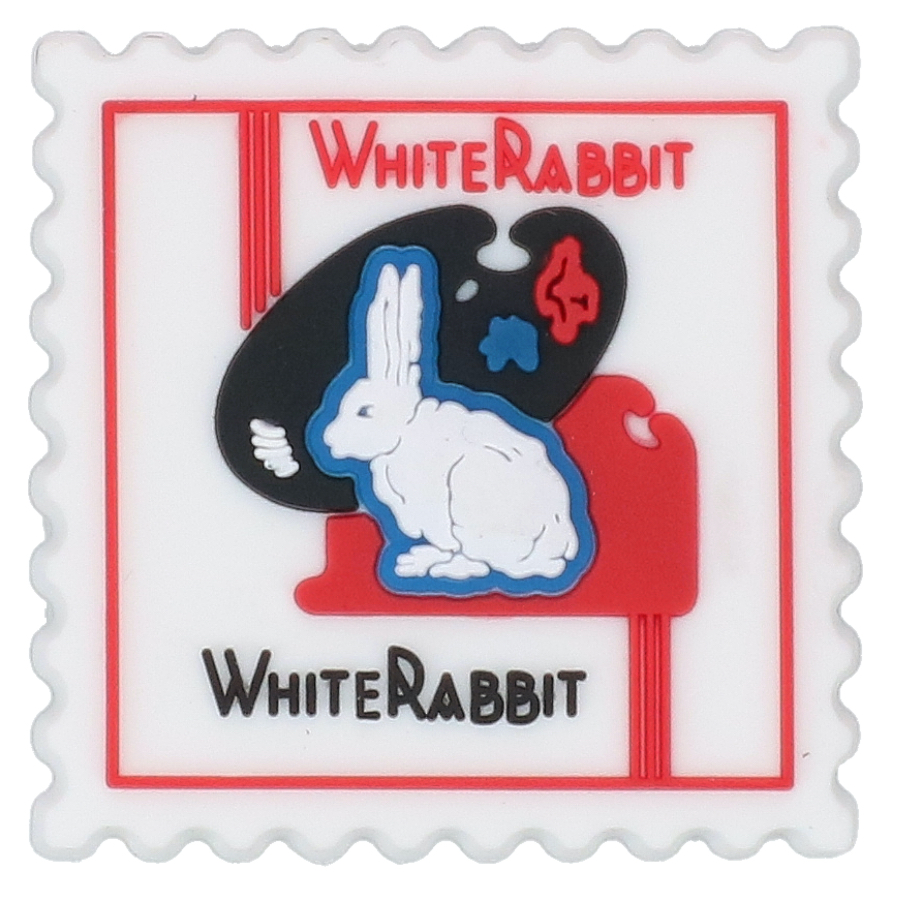 White Rabbit Fridge Magnet (Stamp) | Shopee Singapore