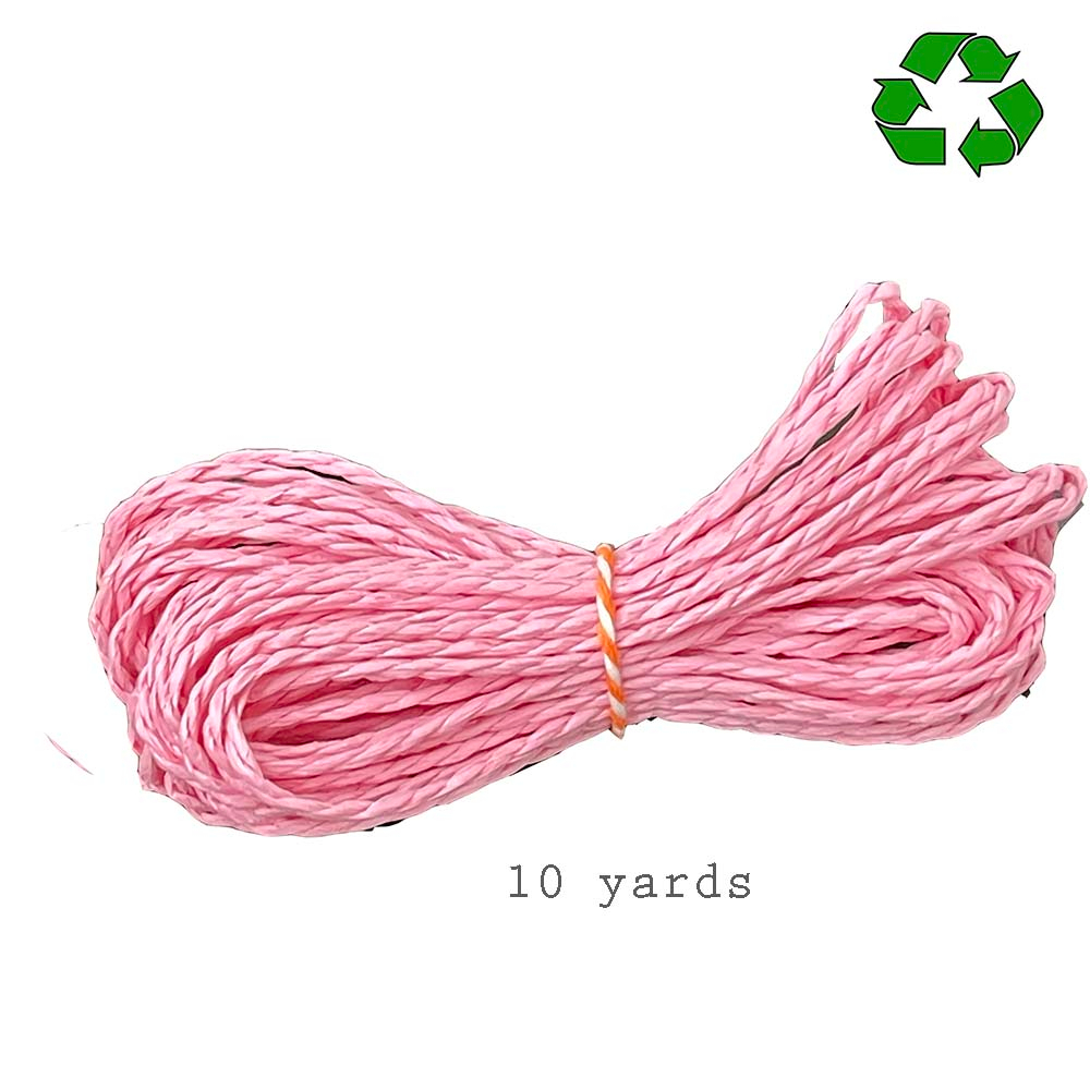 [10 yards] EcoFriendly 2mm Twisted Paper Raffia Rope String for tying
