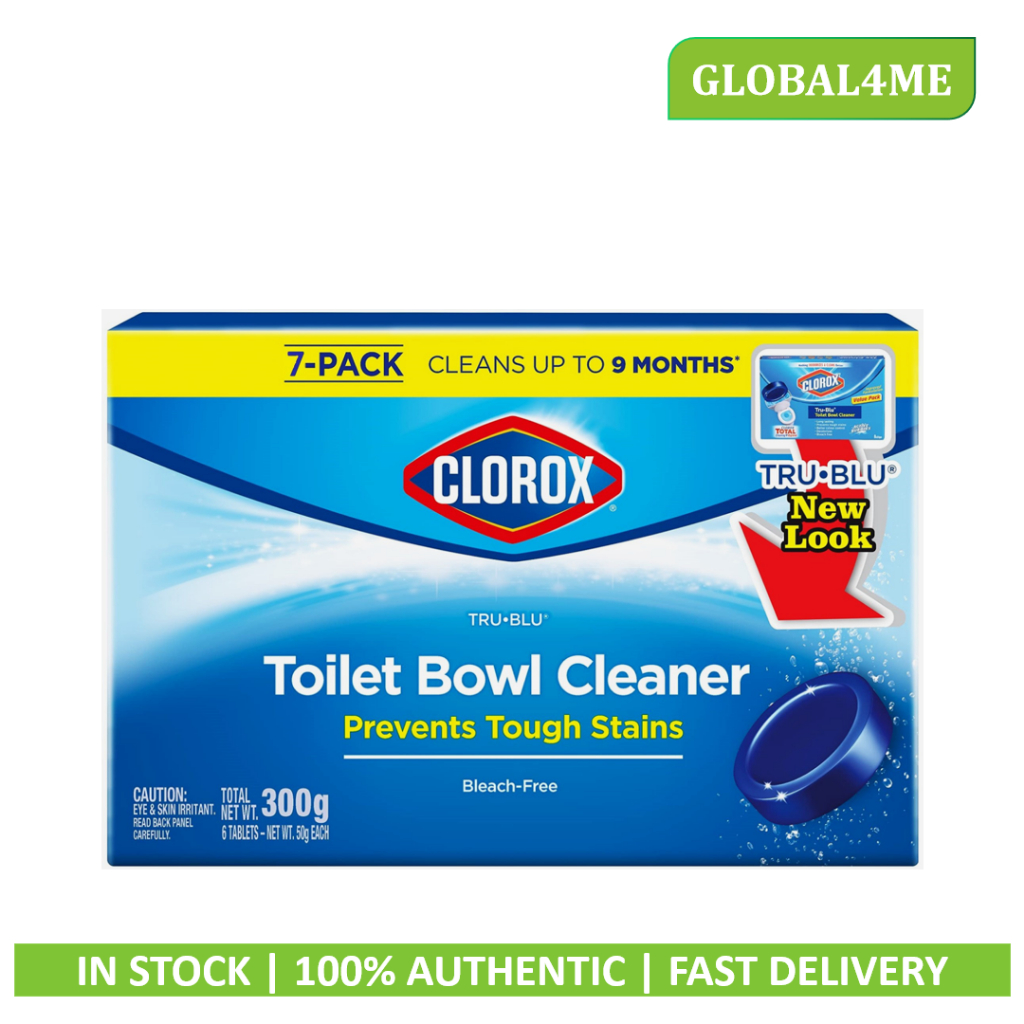 Clorox TruBlu Toilet Bowl Cleaner [6+1 pack] Shopee Singapore