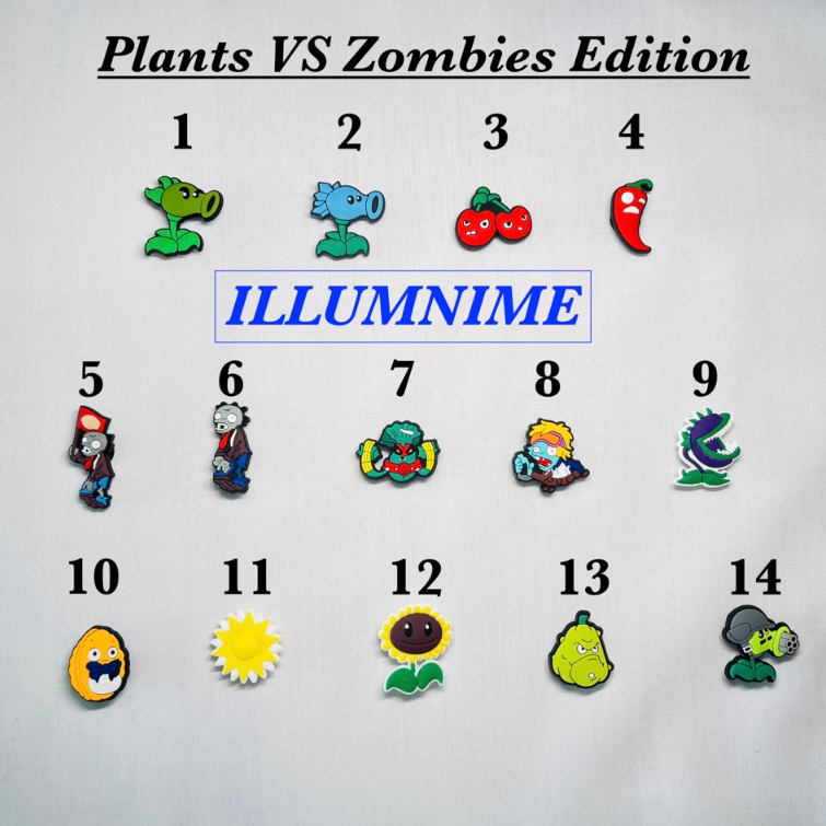 Plants vs Zombies Jibbitz