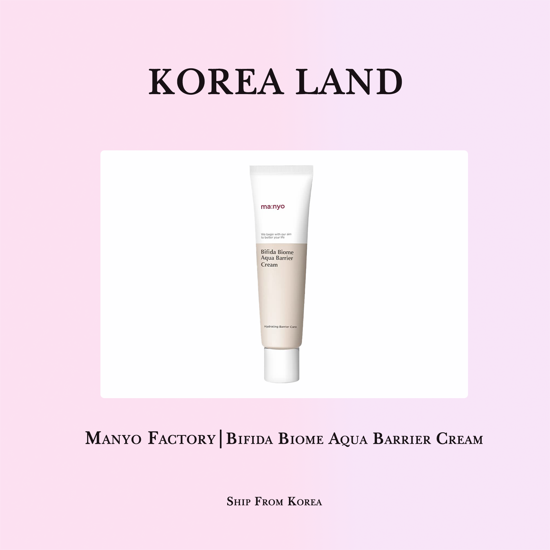 Manyo Factory | Bifida Biome Aqua Barrier Cream (80ml) | Shopee Singapore