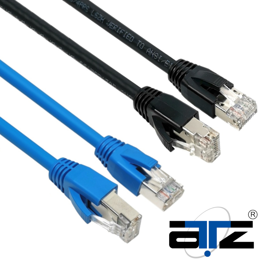 ATZ (0.3m to 20m) Cat 7 S/FTP LSZH Gigabit Ethernet Lan Network ...