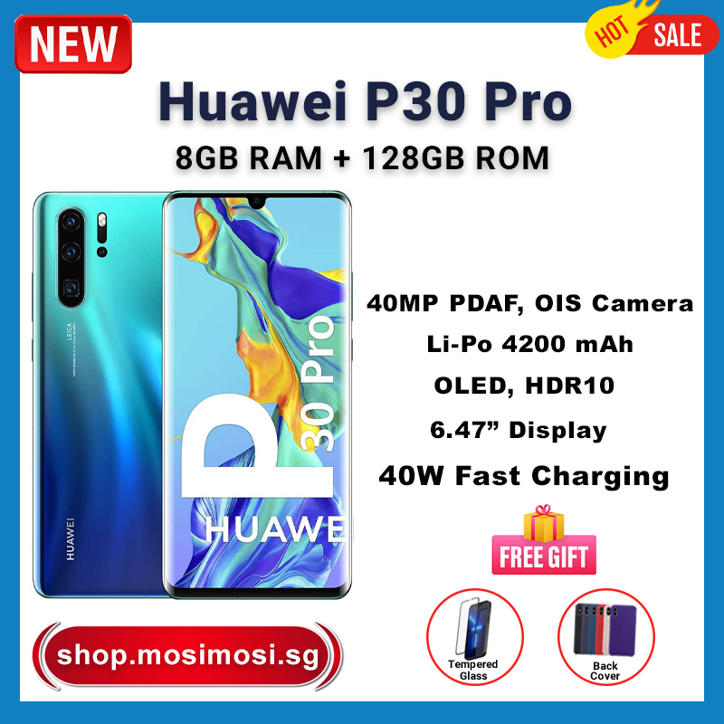 Huawei P30 Pro 8GB RAM + 128GB ROM Storage Export Set with Warranty A