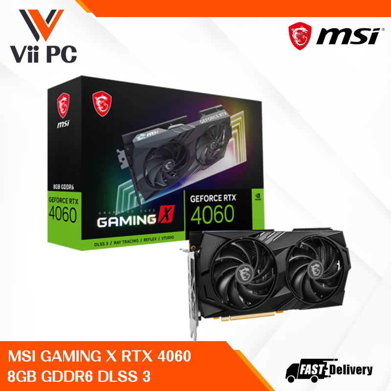 MSI NVIDIA GeForce RTX 4060 RTX4060 GAMING X 8GB GDDR6 GAMING