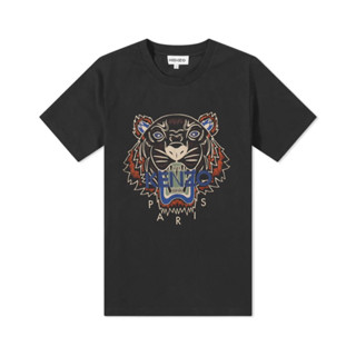 KENZO: cotton t-shirt - Black  Kenzo t-shirt FD52TS0394SO online