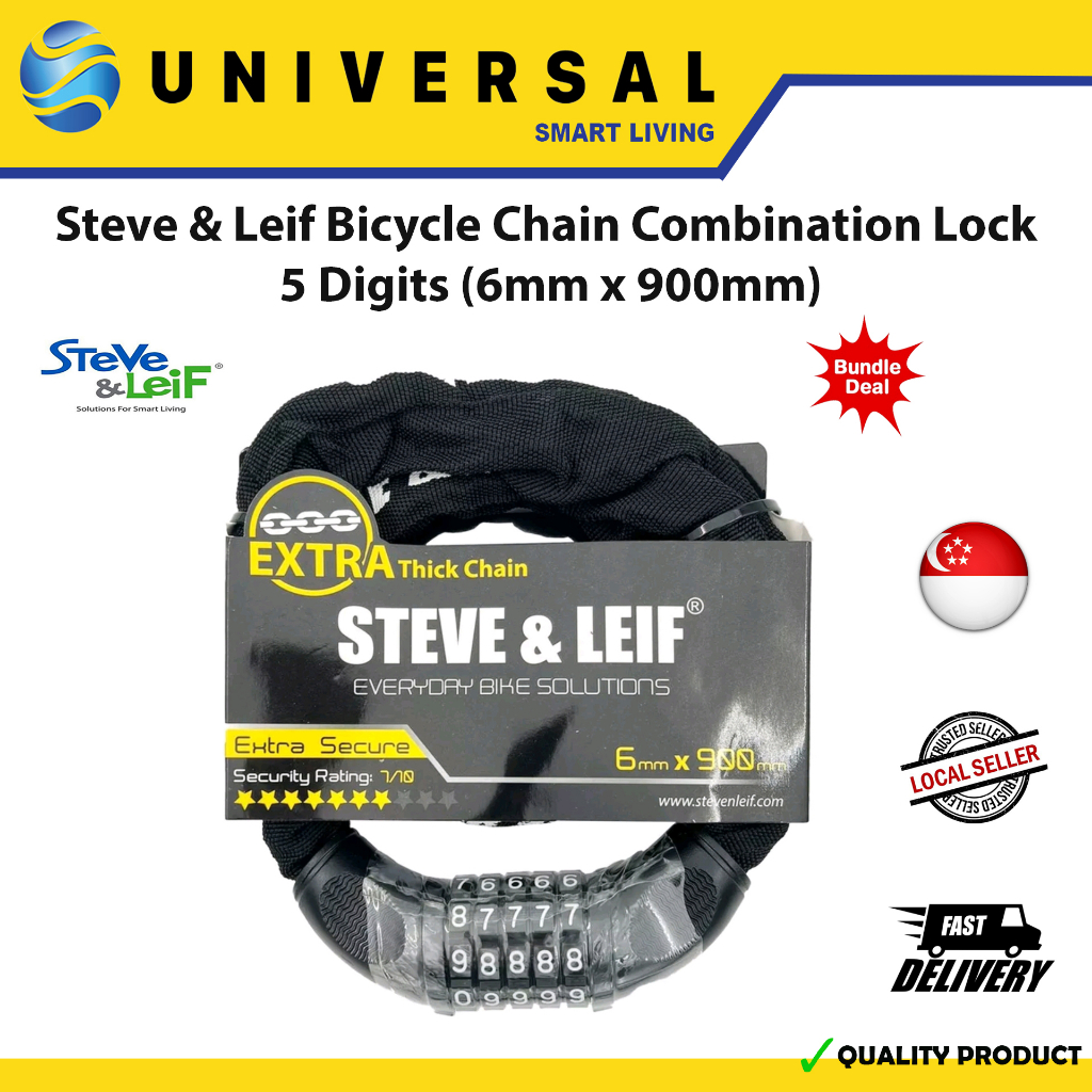 steve and leif bicycle lock