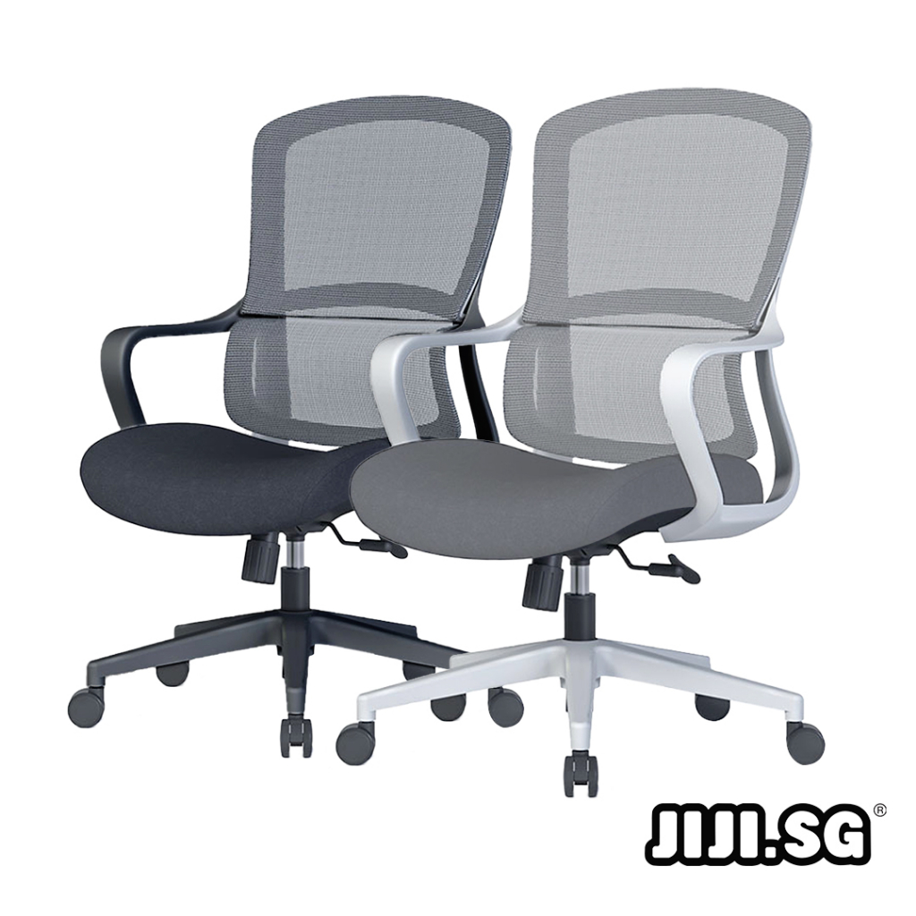 (JIJI.SG) HASTIN Office Chair without Headrest / Computer Chair Office