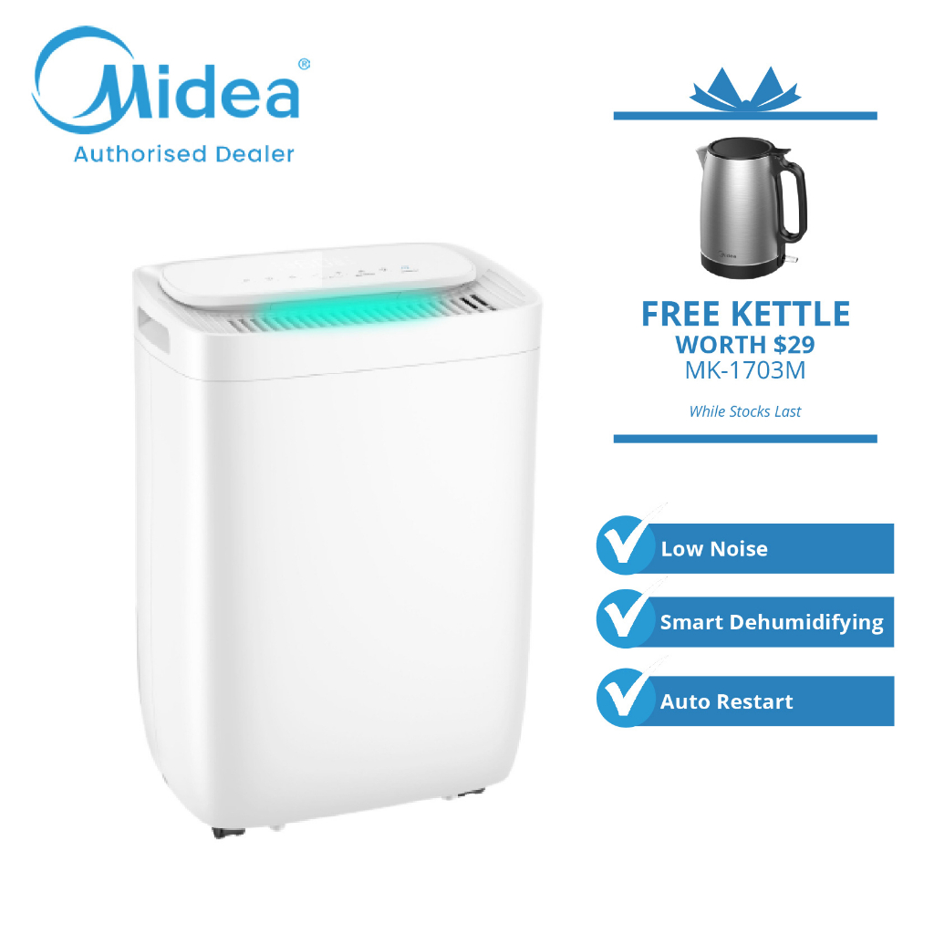 Midea Dehumidifier MDDQ112DEN7 Shopee Singapore