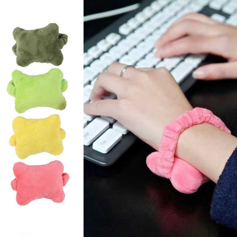 Wrist Guards Pad Mouse Soft Wearable Wrist Rest Pillow Cushion Pain ...