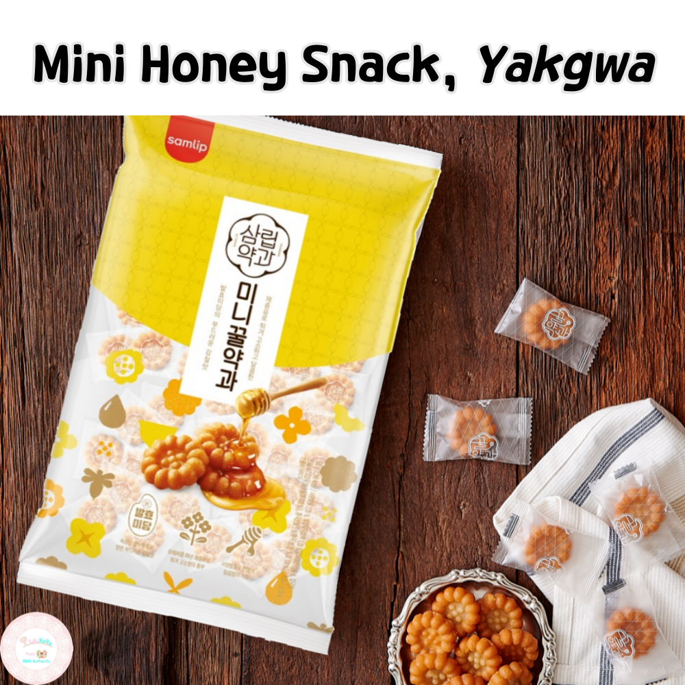 Samlip Mini Honey Yakgwa Arirang Yakgwa Korean Traditional Snack Korean Snack Korean Sweets CNY