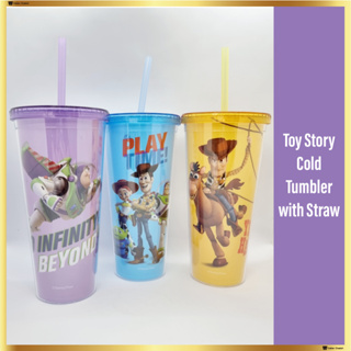 DAISO KOREA X DISNEY PRINCESS tumbler, Straw Water Bottle 650ml