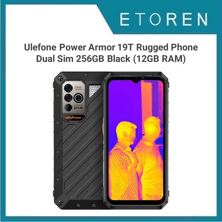 Ulefone Power Armor 19t Rugged Phone Dual Sim 256gb Black 12gb Ram Shopee Singapore 5348