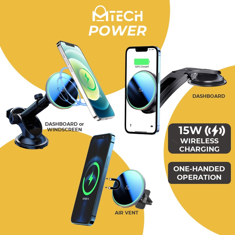 MTech Auto Safe Car Mount Holder Strong Suction Air Vent