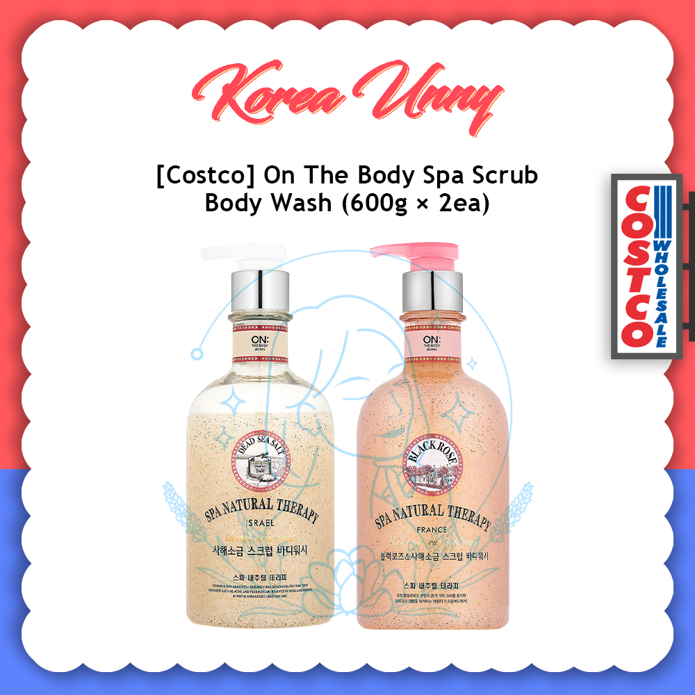 [Costco] On The Body Spa Scrub Body Wash 600g X 2 Shopee Singapore