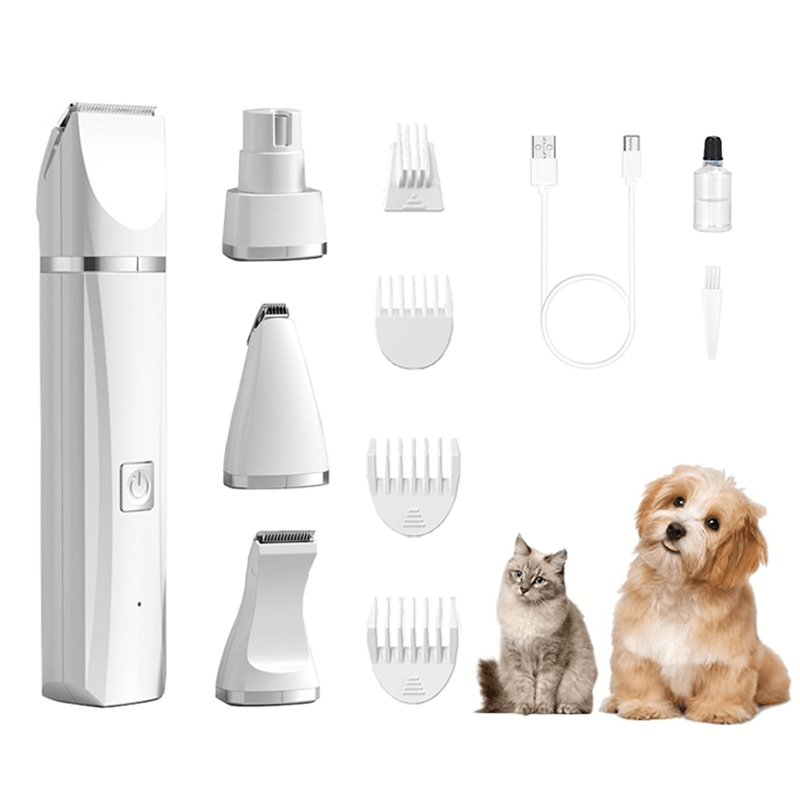 Pet Trimmer Kit Electric Pet Grooming Shaver Dog Cat Hair Trimmer Pet ...