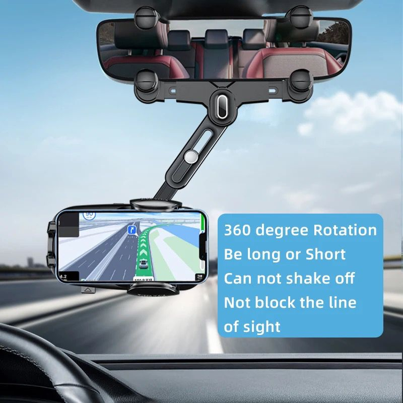 2024 Handphone Holder for Cars A/C/Winsdscreen Suction/Rear View