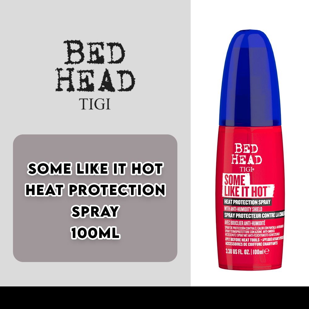 Tigi Bed Head Some Like It Hot Heat Protection Spray 100ml | Shopee ...