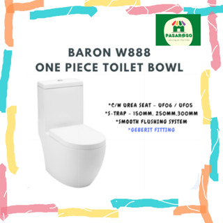 Baron Toilet Bowl W888 - Best Price in Singapore - Dec 2023