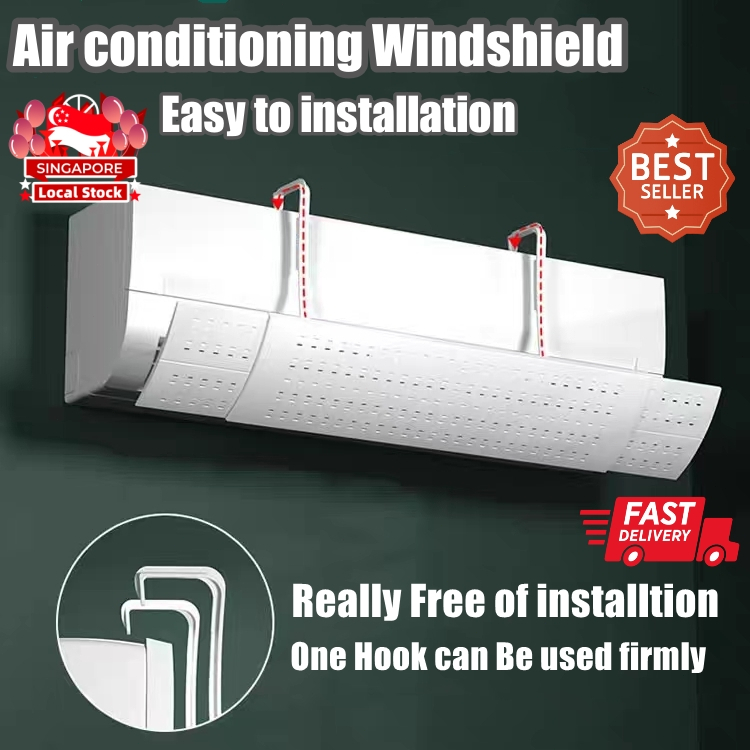 【2Pcs For 9.9$】Air Conditioning Windshield Free install Anti-Direct ...